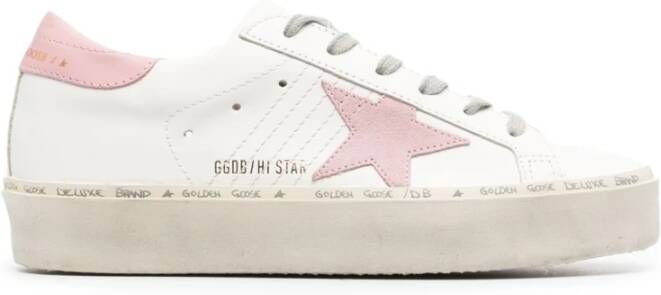 Golden Goose Hi Star Platform Sneakers Wit Dames