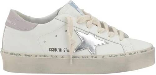 Golden Goose Hi Star Sneakers met Sterdetail