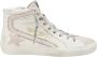 Golden Goose High Top Suède Roze Ster Sneakers - Thumbnail 1