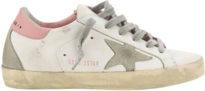 Golden Goose Sneakers met versleten effect en sterrenlogo Beige Dames