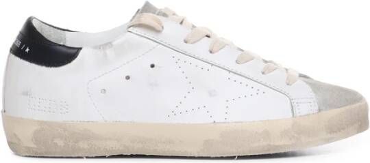 Golden Goose Italiaanse Leren Sneakers voor Dames Wit Dames