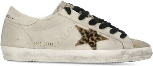 Golden Goose Ivoor leren sneakers met sterdetail