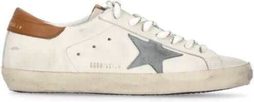 Golden Goose Ivoor leren sneakers met sterlogo