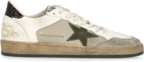 Golden Goose Ivoor leren sneakers met Sterlogo