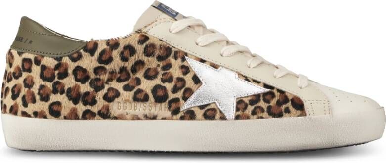 Golden Goose Klassieke Horsy Sneakers met Leren Ster Multicolor Dames