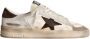 Golden Goose Stardan Leren Sneakers met Ponyhuid Inzetstukken White Heren - Thumbnail 7