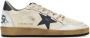 Golden Goose Kleurrijke Leren Sneakers Ball Star Stijl Multicolor Heren - Thumbnail 5