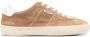 Golden Goose Koffiebruin Suède Logo Sneakers - Thumbnail 1