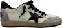 Golden Goose Kristal Logo Sneakers Wit Bordeaux Multicolor Heren - Thumbnail 1