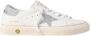 Golden Goose Kristal Stof Ster Leren Sneakers White Dames - Thumbnail 1