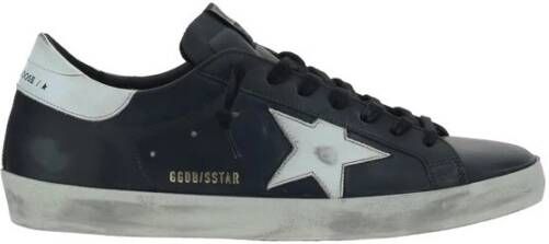 Golden Goose Scarpa Donna Super-Star Leather Upper Shiny Leather Star AND Heel