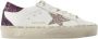 Golden Goose Bordeaux Wit Leer Suède Sneakers White Dames - Thumbnail 1