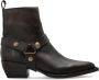 Golden Goose Leren enkellaarsjes Debbie - Thumbnail 1