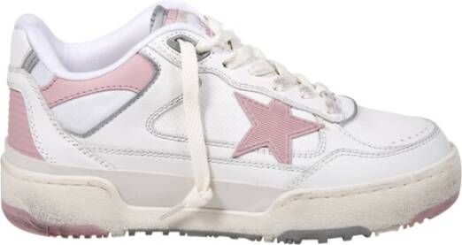 Golden Goose Low-Top Sneakers Low-Top Sneakers With Cow Leather in wit
