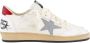 Golden Goose Iconische ster leren sneakers met suède Beige Heren - Thumbnail 26