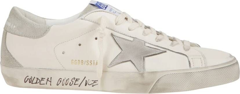 Golden Goose Leren Sneakers met Suède Inzetstukken