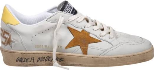 Golden Goose Leren Star Signature Sneakers White Heren