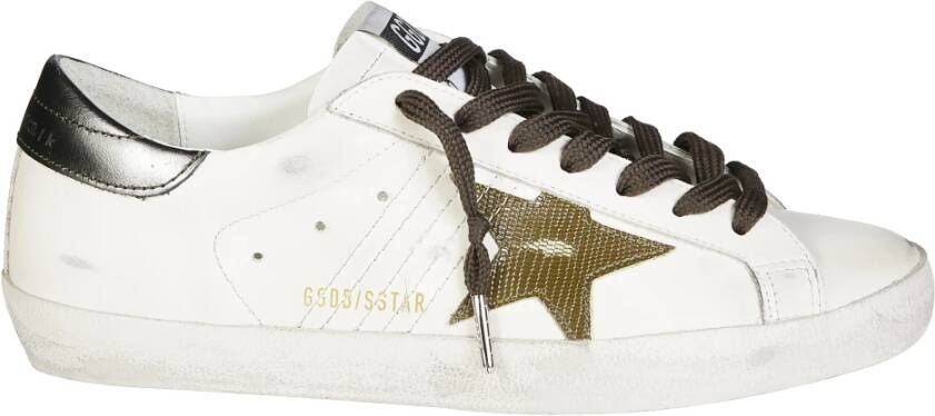 Golden Goose Leren Ster Hak Sneakers