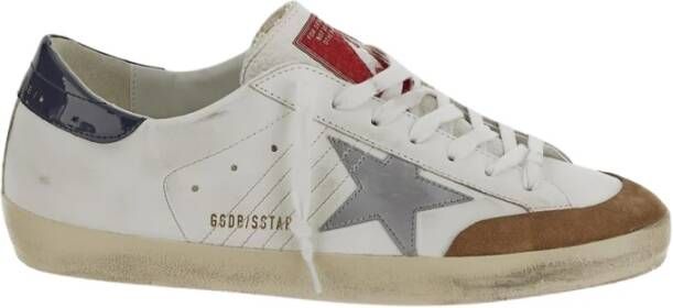 Golden Goose Leren Super Star Sneaker Multicolor Heren