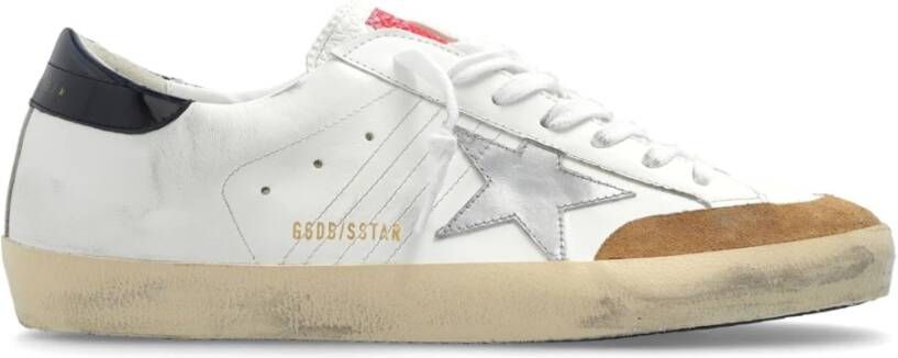Golden Goose Leren Superstar Sneakers White Heren