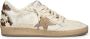 Golden Goose Leren Veterschoenen Wit Bruin - Thumbnail 1