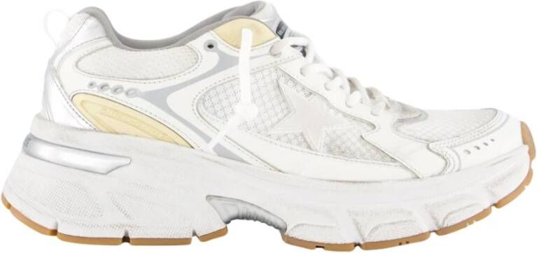 Golden Goose Low-Top Sneakers White Lightstar Sneakers in wit