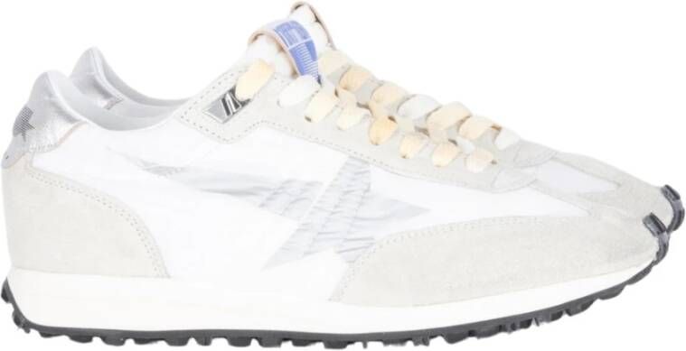 Golden Goose Marathon Hardloopschoenen Wit Grijs Zilver