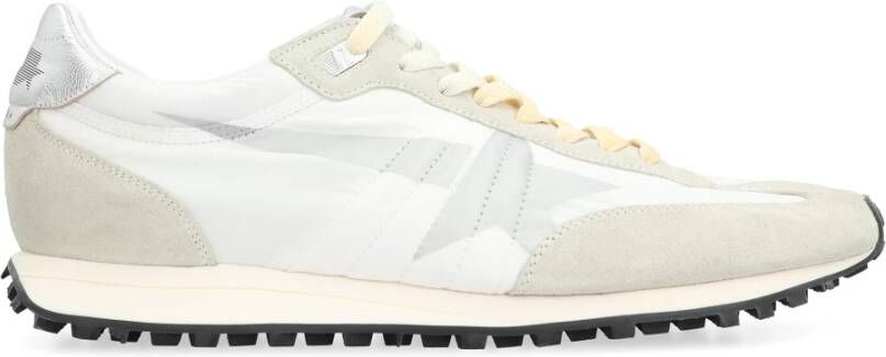 Golden Goose Marathon Sneakers met lage top en leren inzetstukken