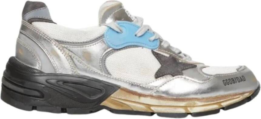 Golden Goose Mesh Panel Lace-Up Sneakers