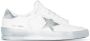 Golden Goose Metallic Finish Distressed Star Patch Sneakers - Thumbnail 1