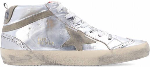 Golden Goose Sneakers met gelamineerd bovenwerk en ster- en golfdesign Grijs Dames