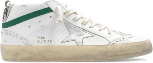 Golden Goose Mid Star Classic hoge sneakers White Heren