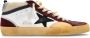 Golden Goose Mid Star Nappa en Nylon Sneakers Beige Heren - Thumbnail 1