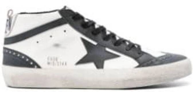 Golden Goose Mid Star Leren Sneakers Multicolor Heren