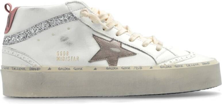 Golden Goose Mid Star Sneakers White Dames