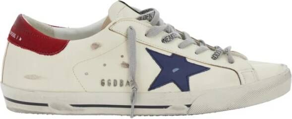 Golden Goose Superstar Leren Sneakers met Metalen Letters
