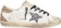 Golden Goose Glitter Ster Hak Leren Sneakers White Dames - Thumbnail 9