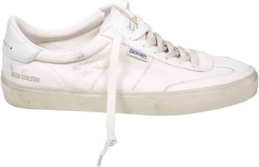 Golden Goose Nappa Leren Hoge Hakken White Heren