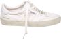 Golden Goose Witte leren sneakers met gebruikt effect White Heren - Thumbnail 38