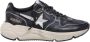 Golden Goose Nylon Bovenwerk Glitter Hiel Ster Sneakers Black Dames - Thumbnail 1