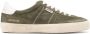Golden Goose Olijfgroene Suède Veterschoenen - Thumbnail 1