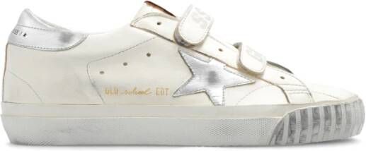 Golden Goose Oude school sneakers Beige Dames