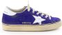 Golden Goose Paarse Suède Sneakers Blue Dames - Thumbnail 1