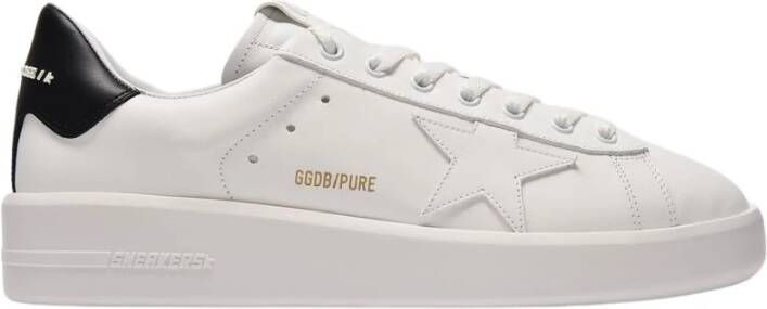 Golden Goose Pure Star Leren Sneakers Wit Heren