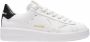 Golden Goose Pure Star Sneakers in White and Black Leather Wit Dames - Thumbnail 19