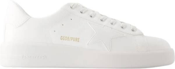 Golden Goose Stijlvolle witte leren sneakers voor heren White Heren