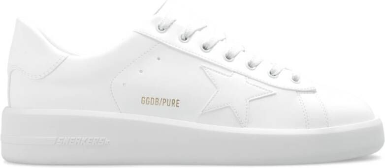 Golden Goose Stijlvolle witte leren sneakers voor heren White Heren