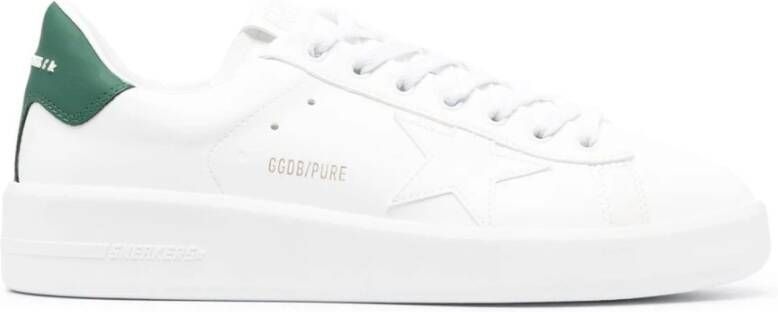 Golden Goose Purestar Leren Sneakers White Heren