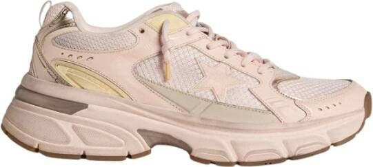 Golden Goose Roze Goud Lightstar Sneakers