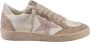 Golden Goose Roze Leren Retro Basketbalsneakers - Thumbnail 1